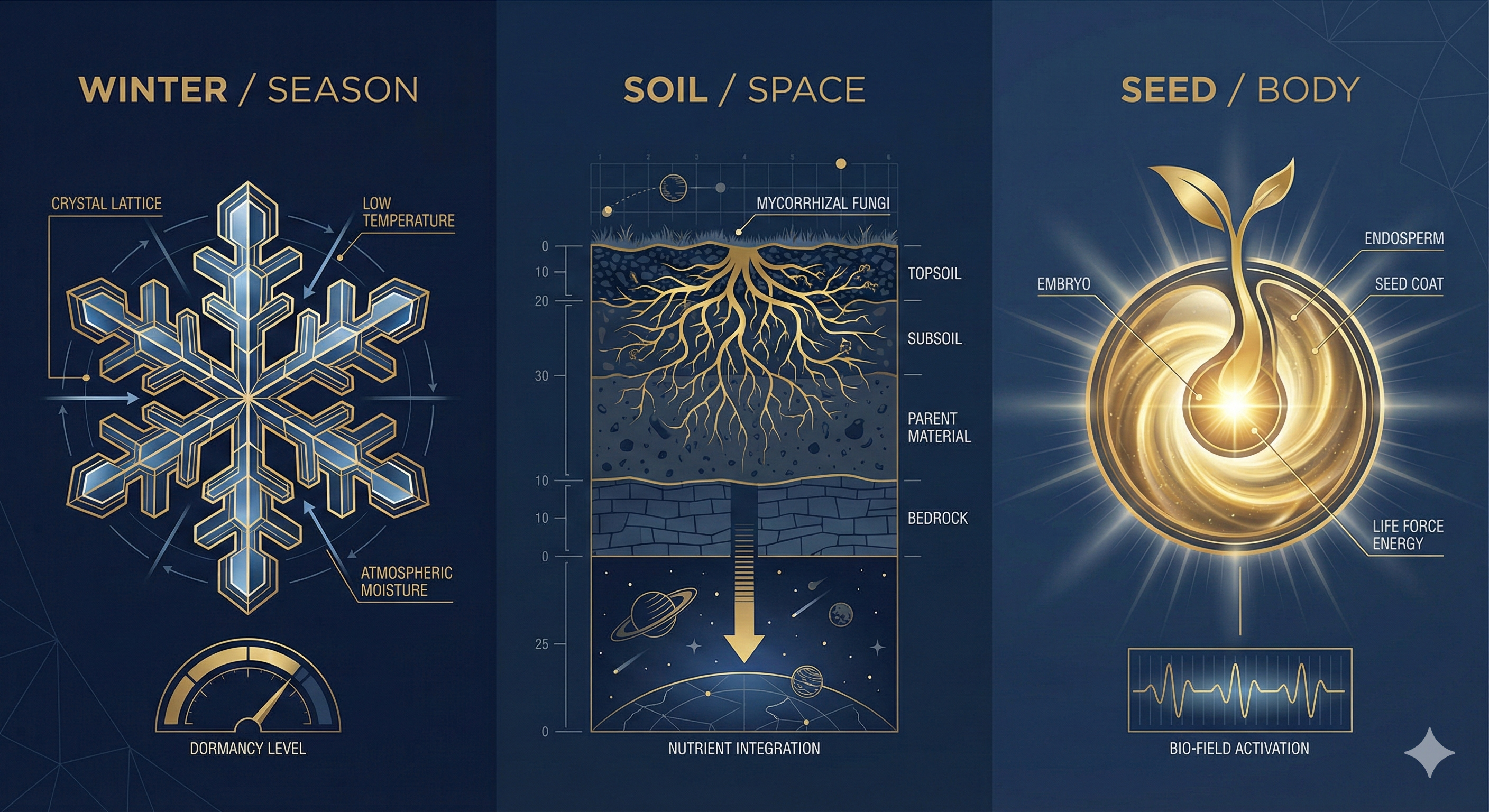 Seed, Soil, and Season Analogy